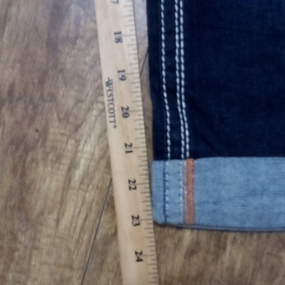 Rock Revival Women's Capri 26 Heather Embellished Shimmer NWT 138 USD - Picture 13 of 13